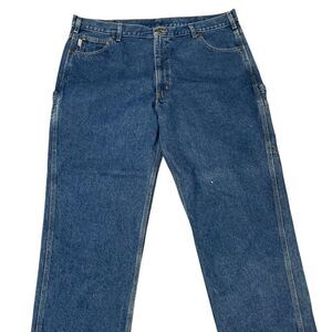 Carhartt B171 DST Carpenter Jeans Relaxed Workwear Mens Pants 42x30